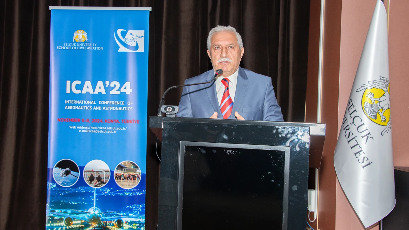 Selçuk Üniversitesinde sivil havacılık ve uzay bilimleri konuşuldu